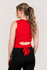 Loena Bow Crop Top
