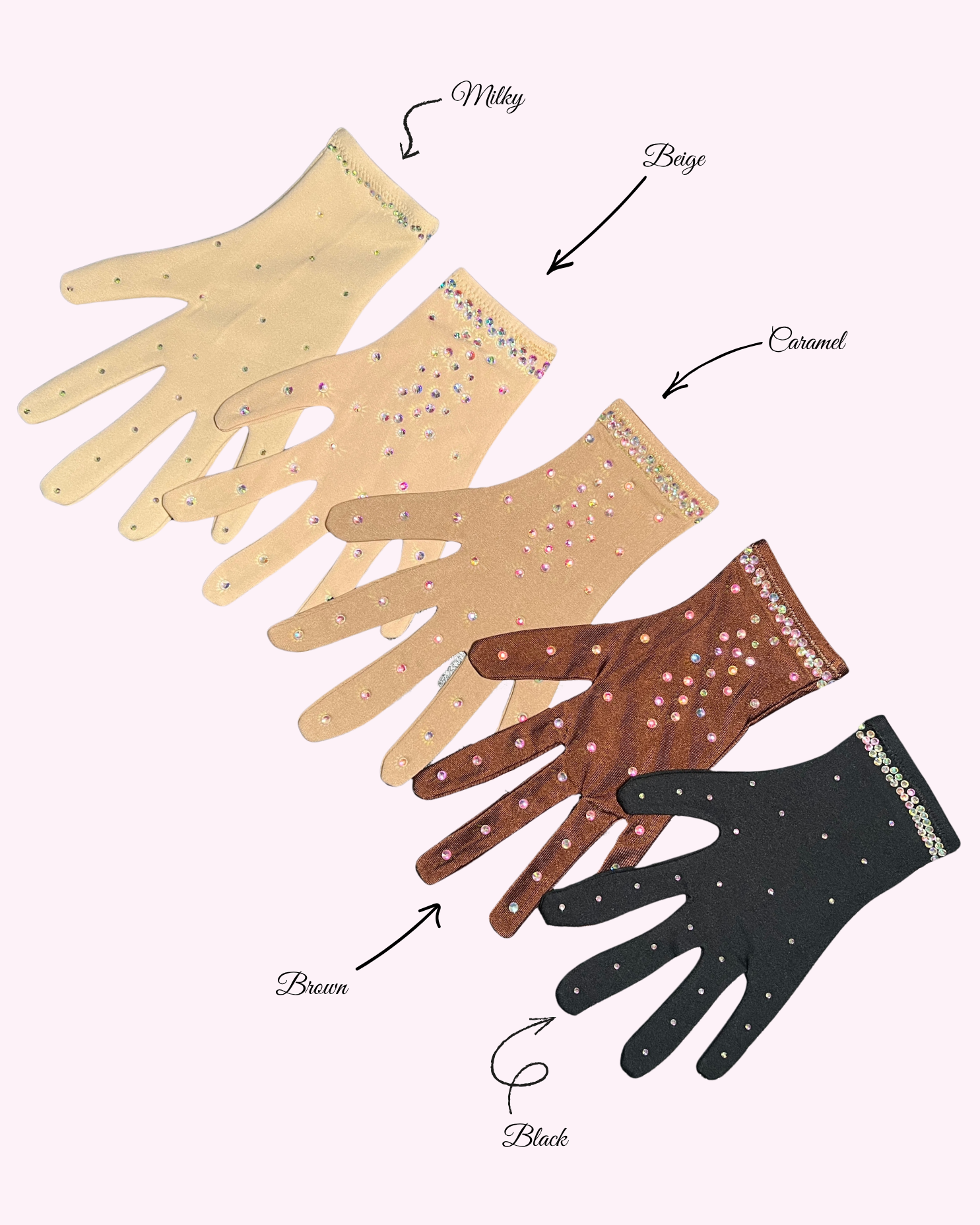 Crystal Competition Gloves