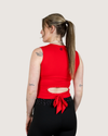 Loena Bow Crop Top
