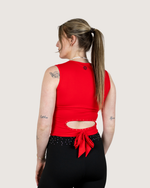 Loena Bow Crop Top