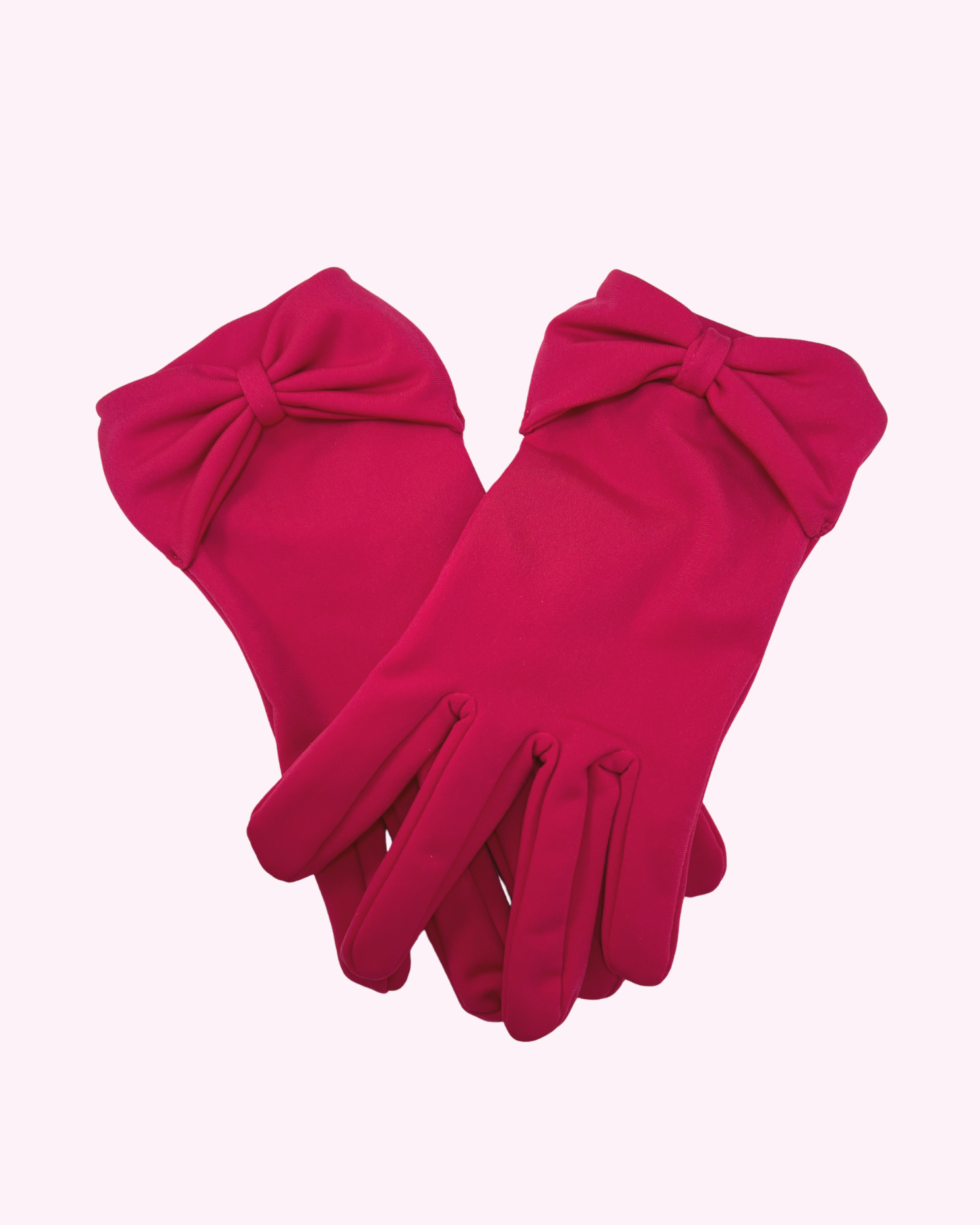 Bow Fleece Gloves