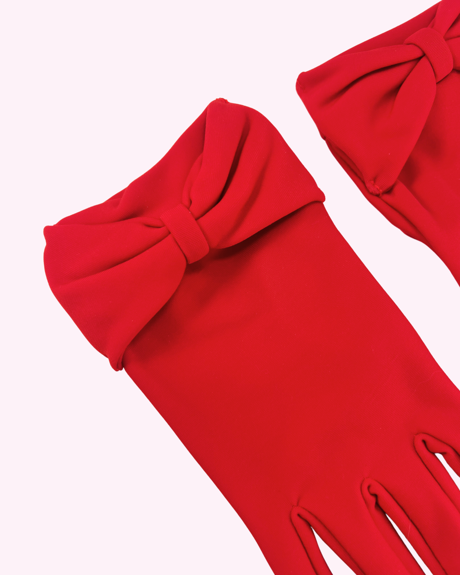 Bow Fleece Gloves