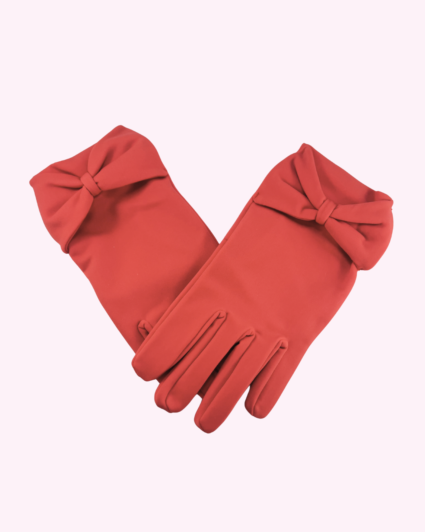 Bow Fleece Gloves