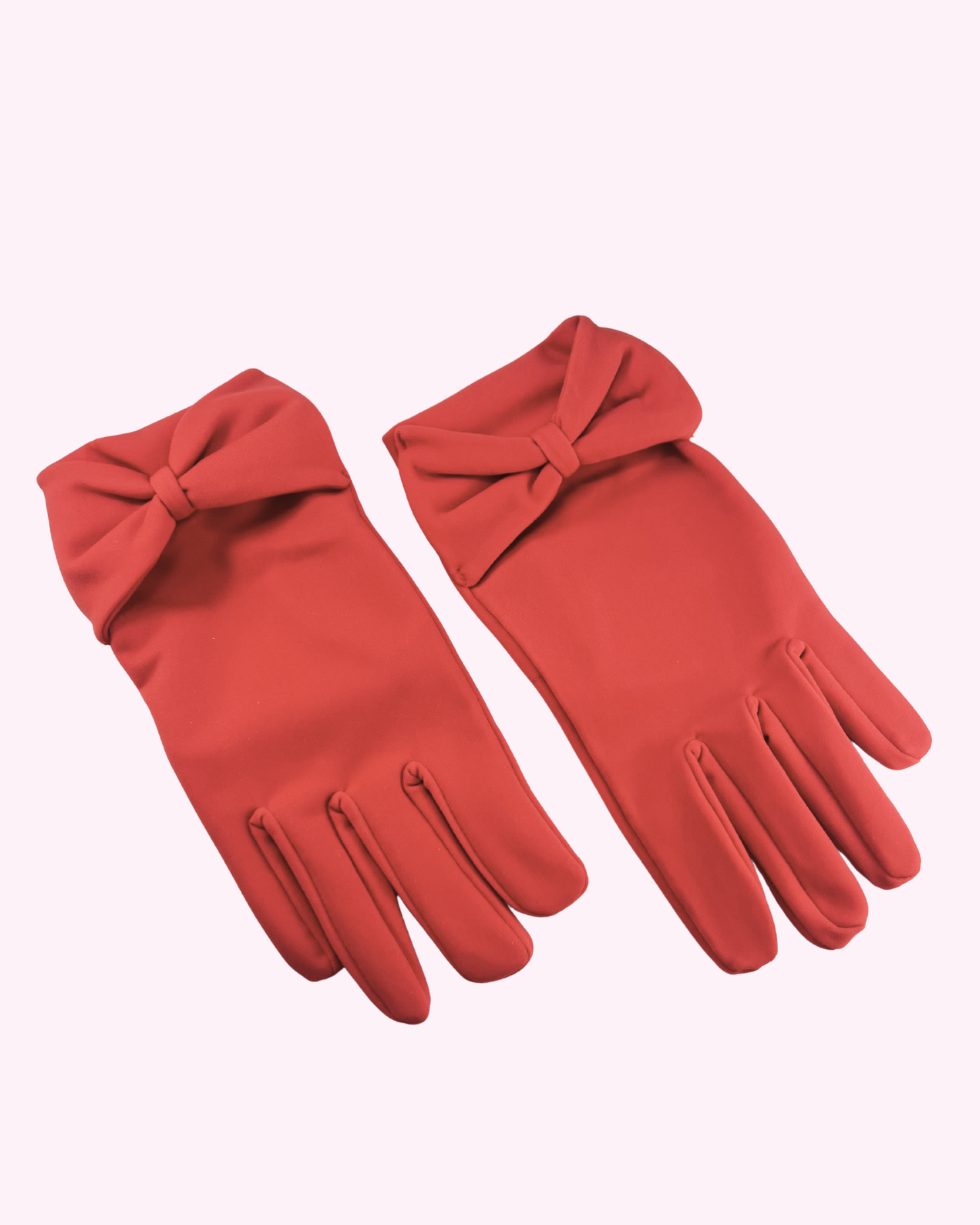 Bow Fleece Gloves