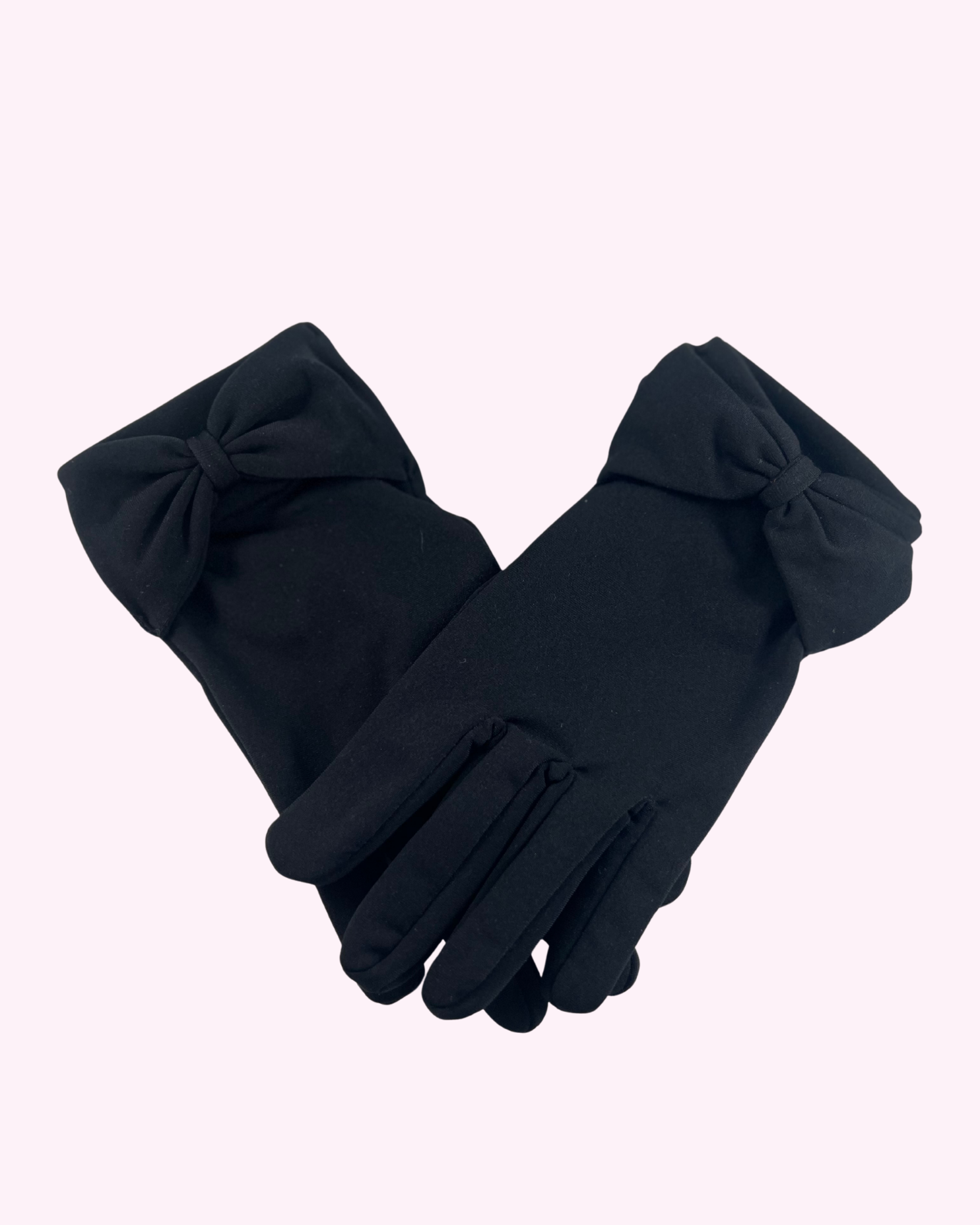 Bow Fleece Gloves
