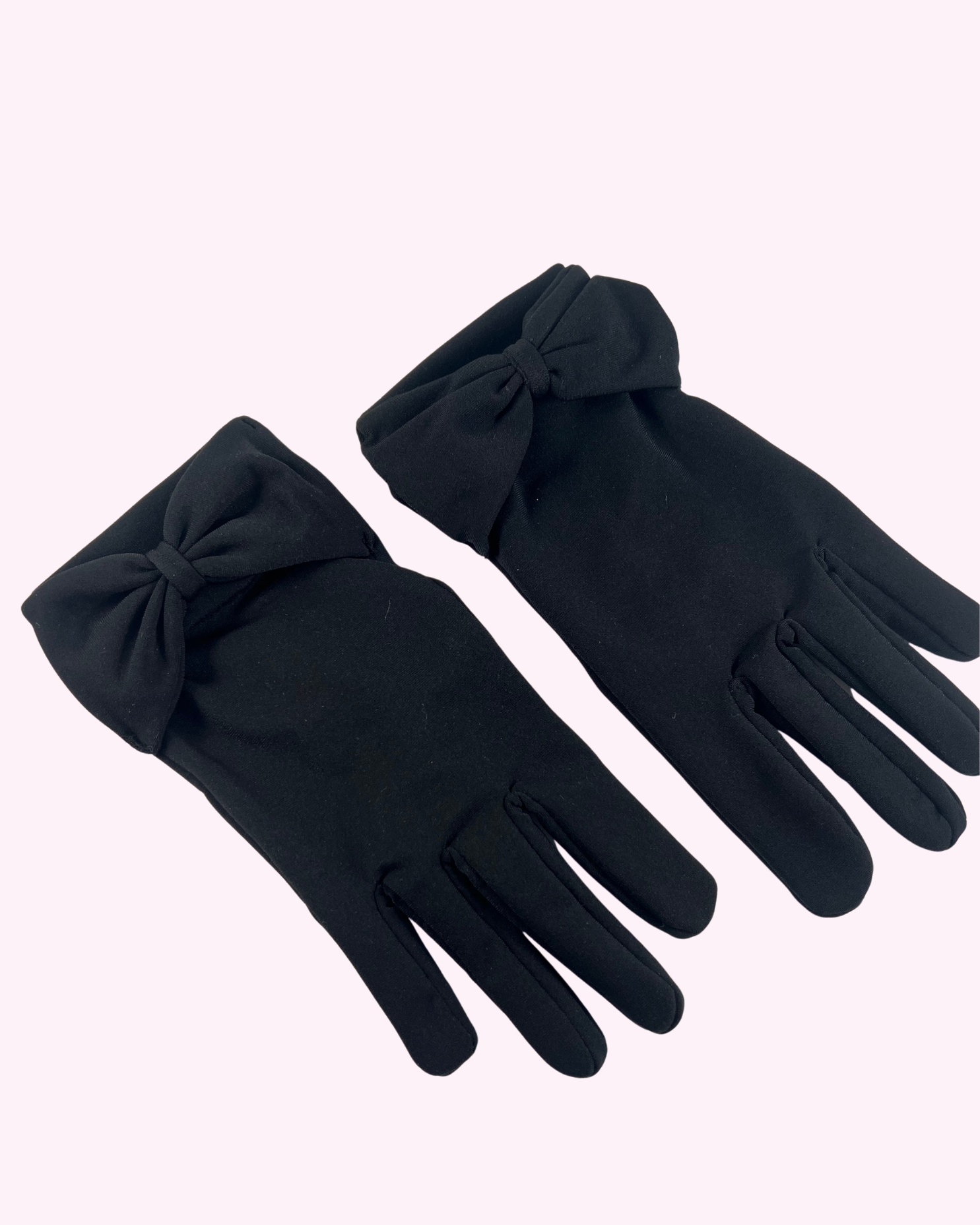 Bow Fleece Gloves