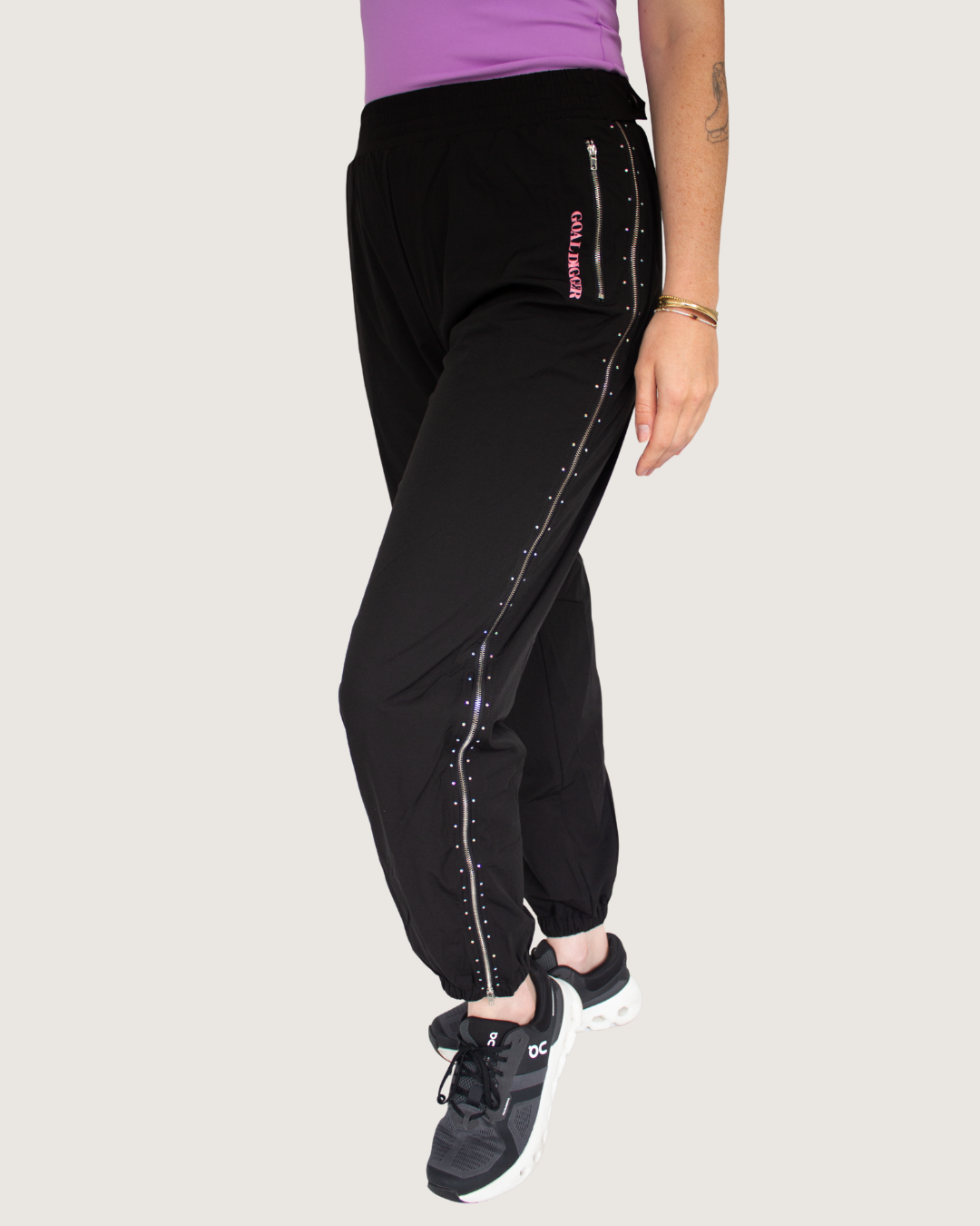 Kamila Double-Zip Pants