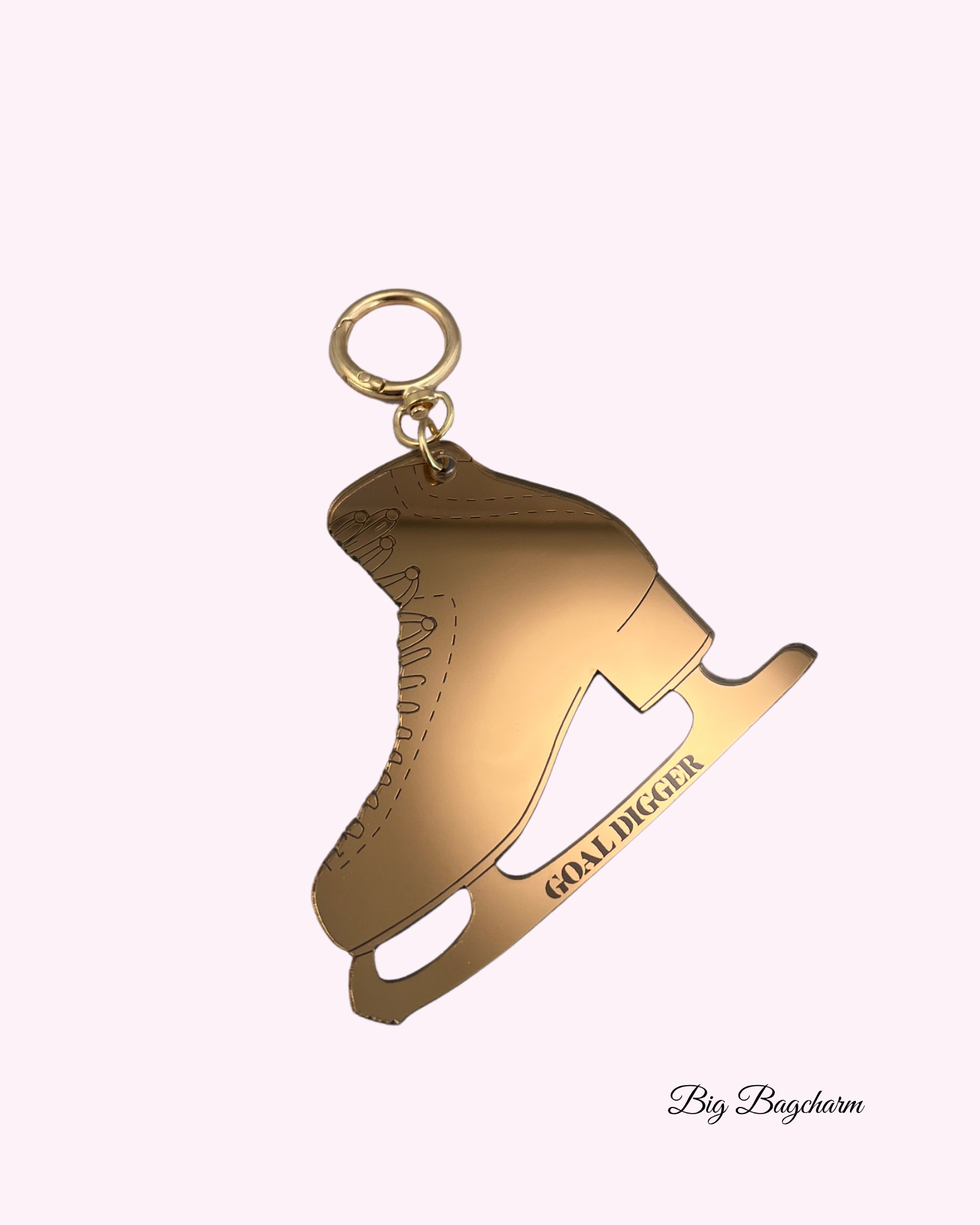 Big Figure Skating Keychain