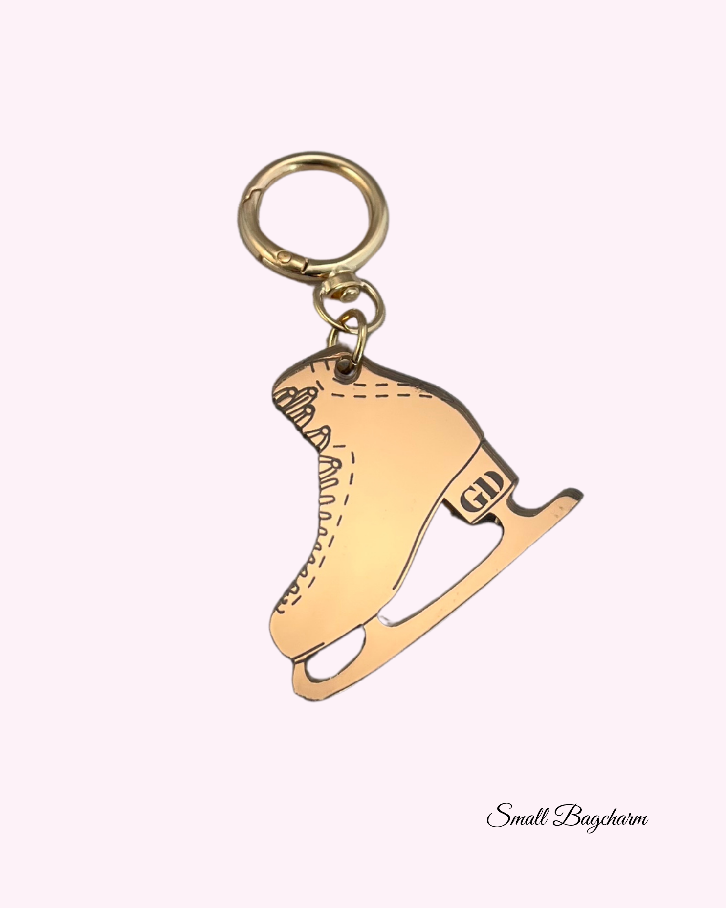 Small Figure Skating Keychain