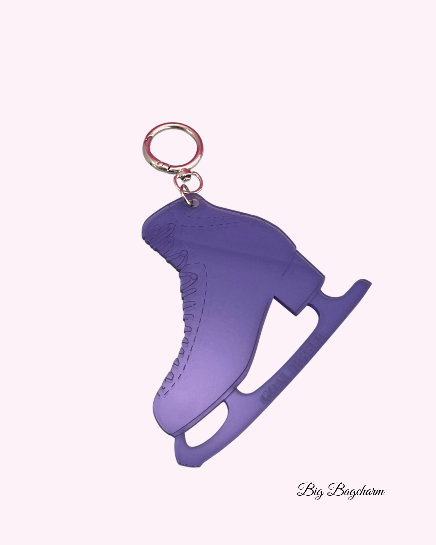 Big Figure Skating Keychain