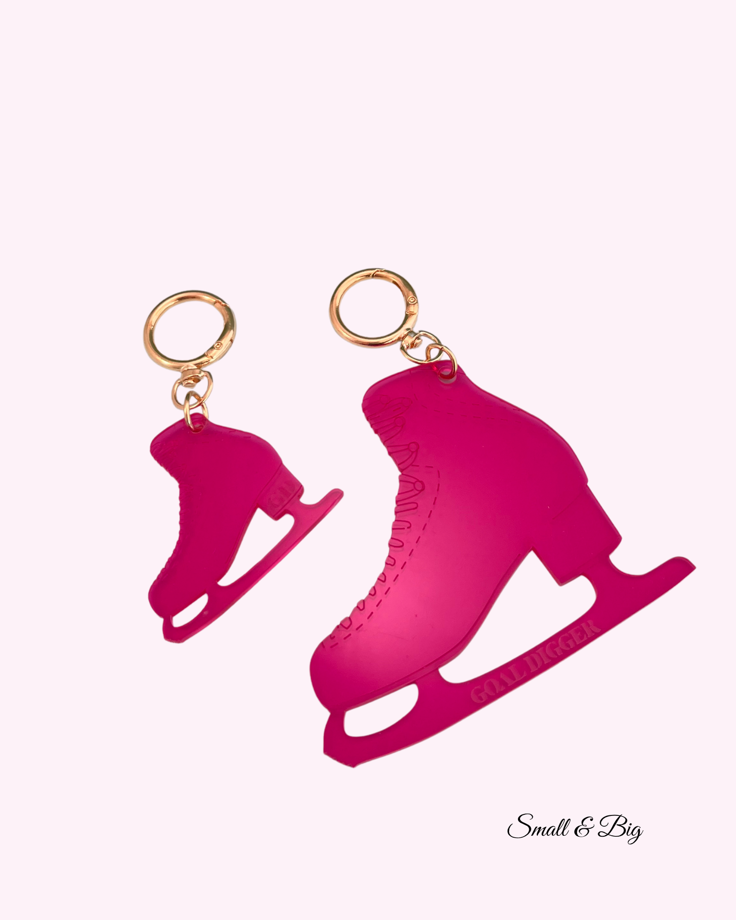Big Figure Skating Keychain