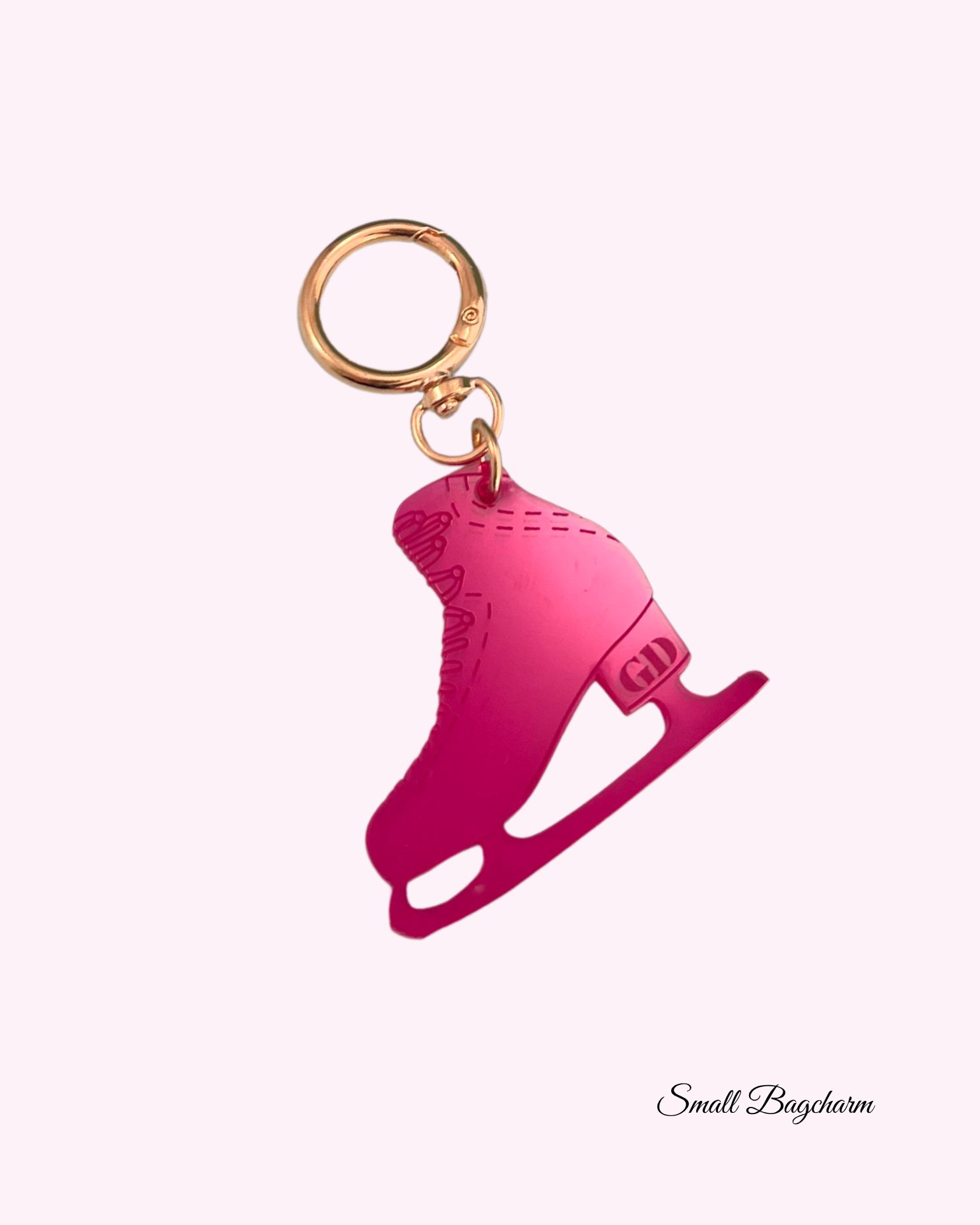 Small Figure Skating Keychain