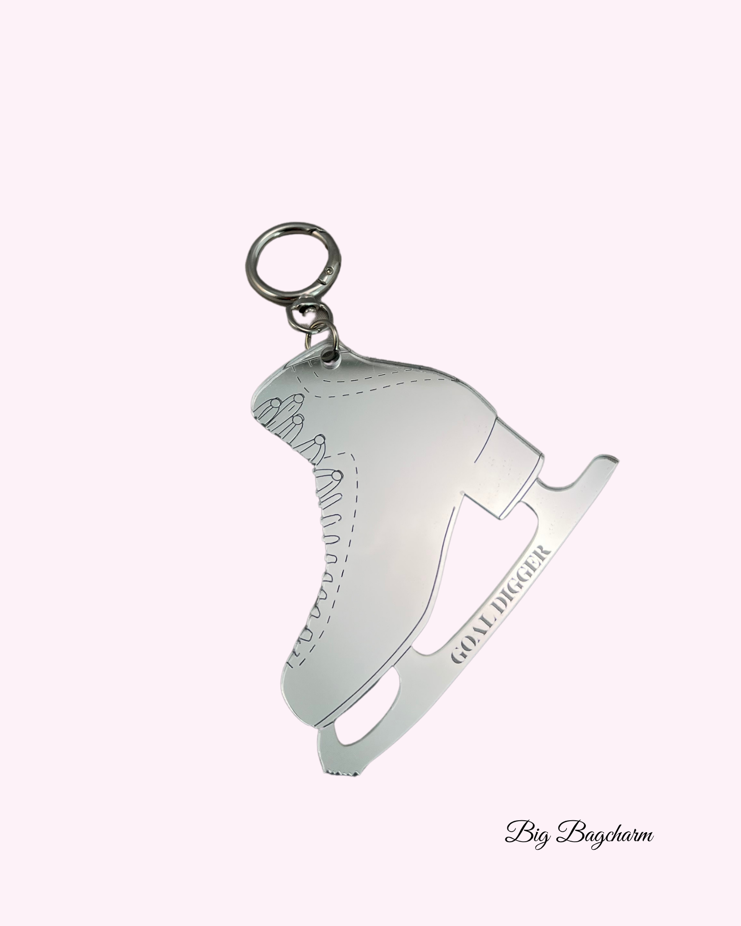 Big Figure Skating Keychain
