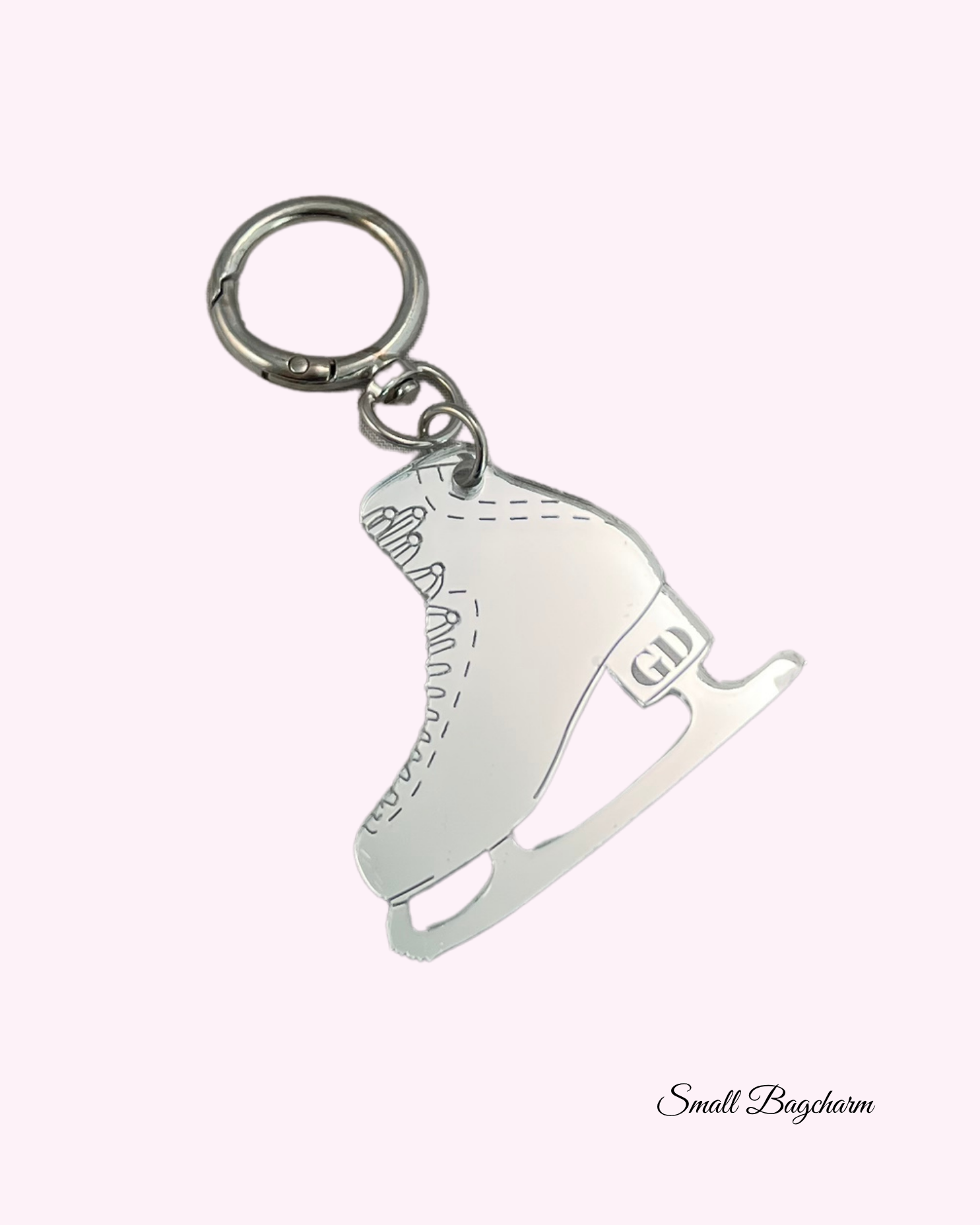 Small Figure Skating Keychain