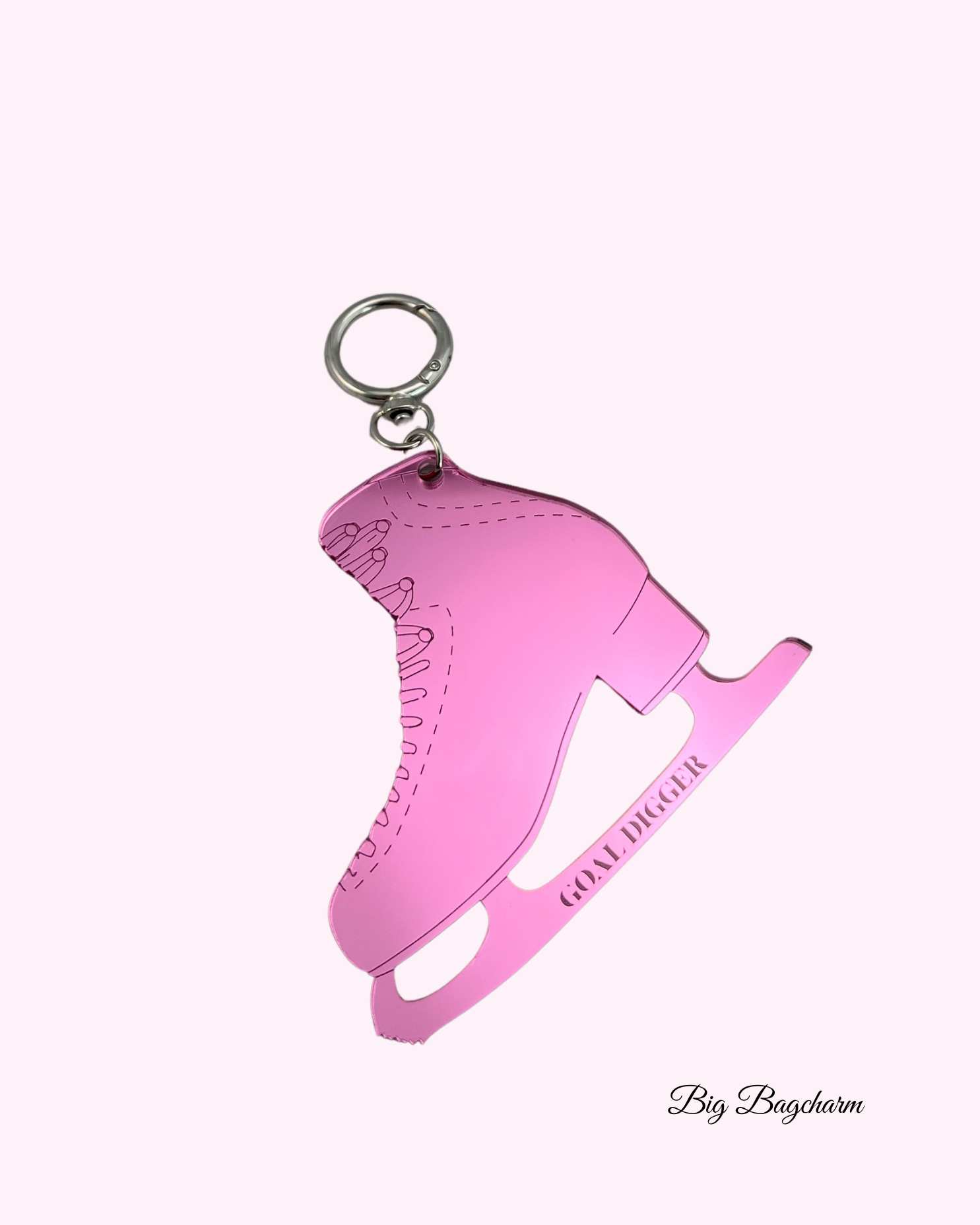 Big Figure Skating Keychain