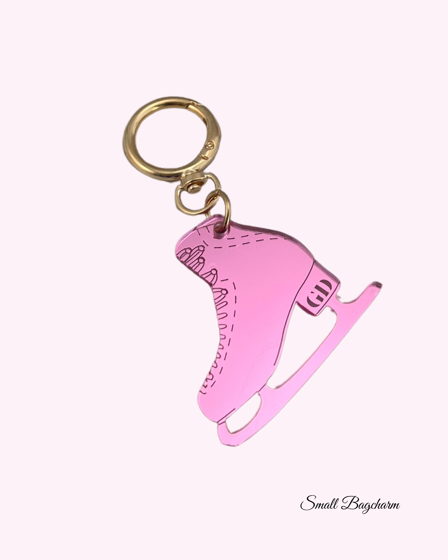Small Figure Skating Keychain