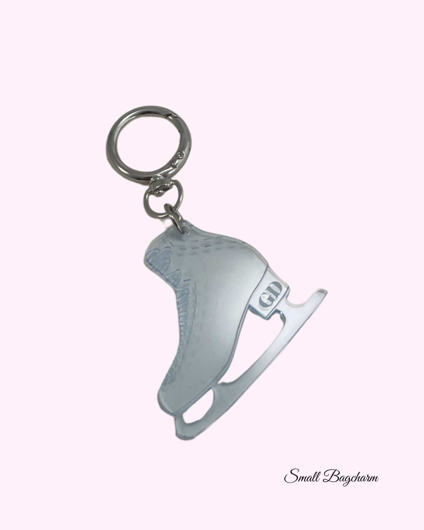 Small Figure Skating Keychain