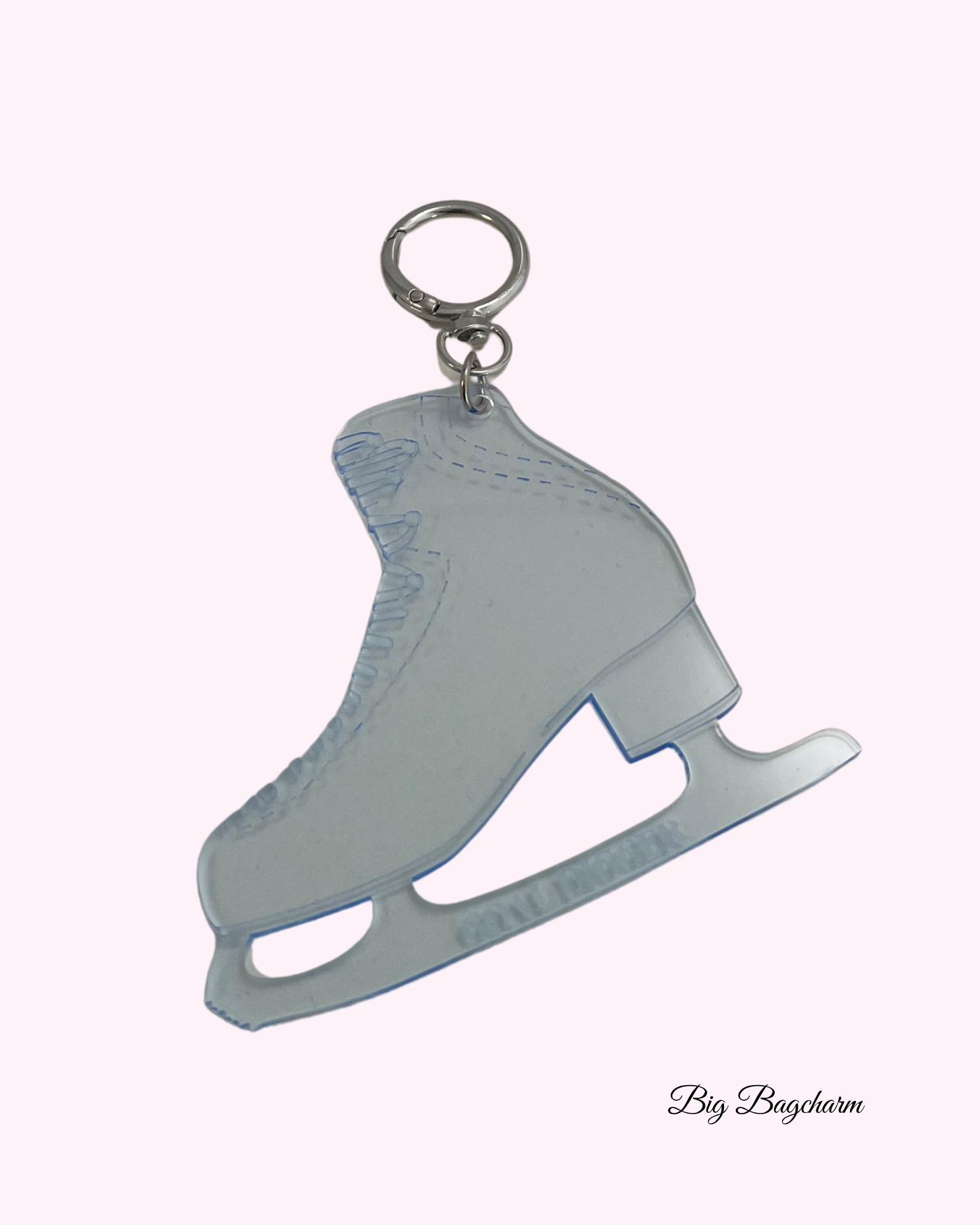Big Figure Skating Keychain