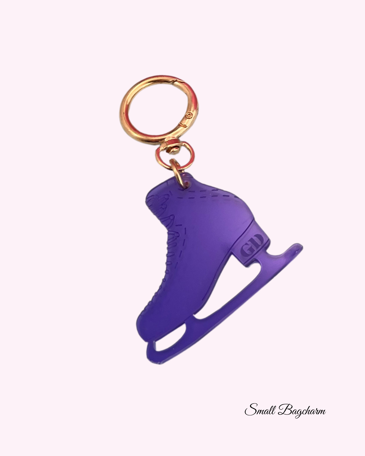 Small Figure Skating Keychain