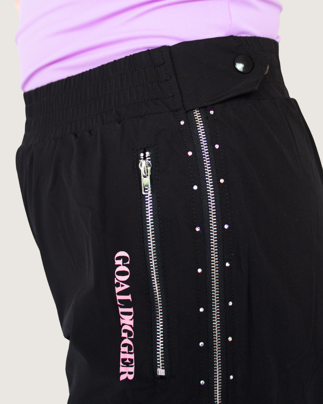 Kamila Double-Zip Pants