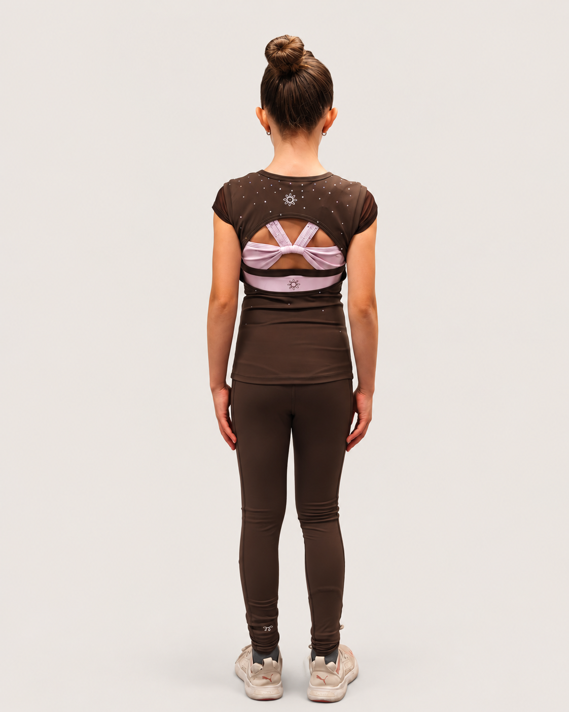 Olivia Short Sleeve Open Back Top