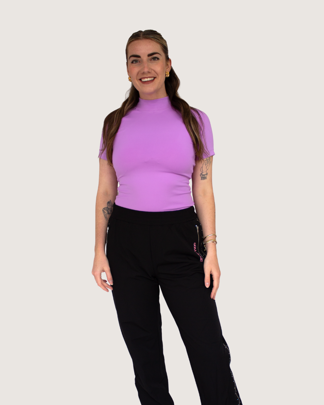 Kamila Double-Zip Pants
