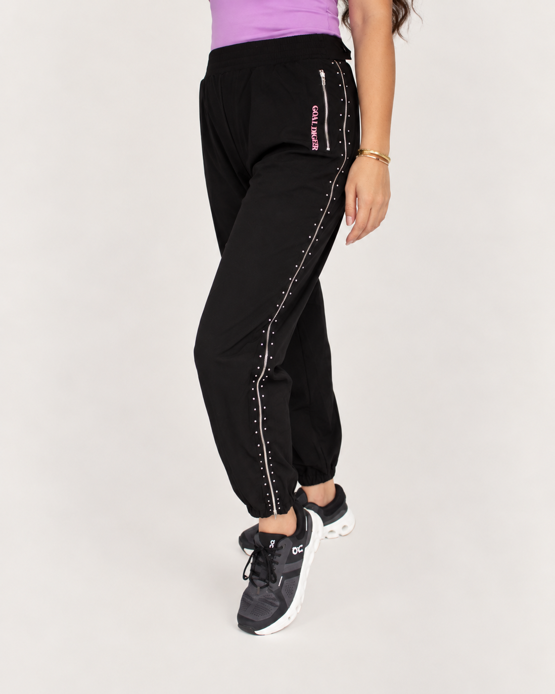 Kamila Double-Zip Pants