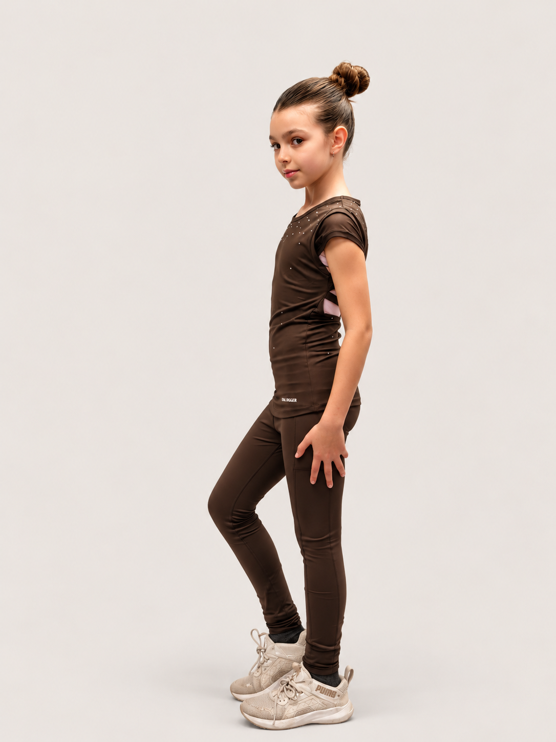 Olivia Short Sleeve Open Back Top